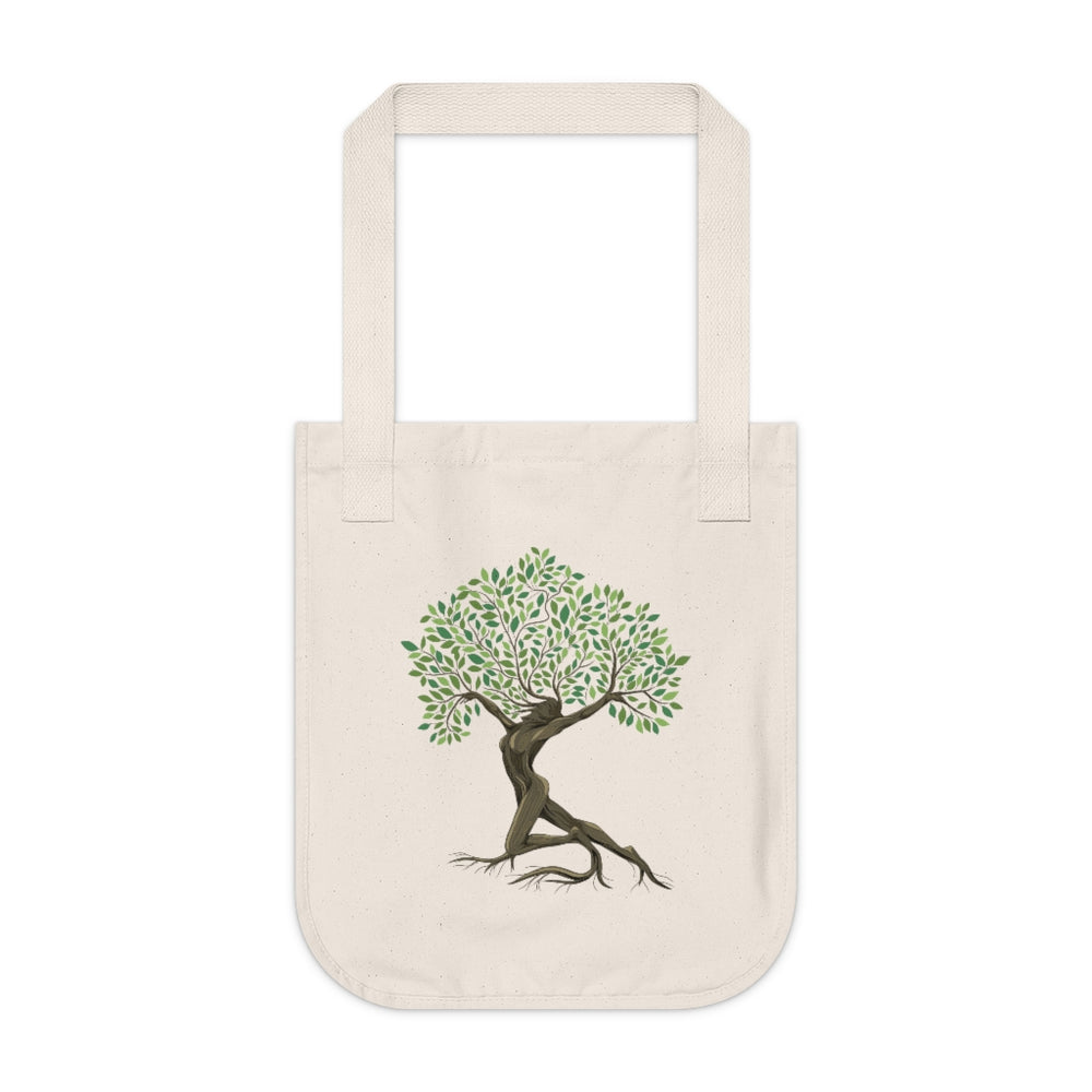 Organic Canvas Tote Bag (Tree Heart Design) – URTHA EcoShop