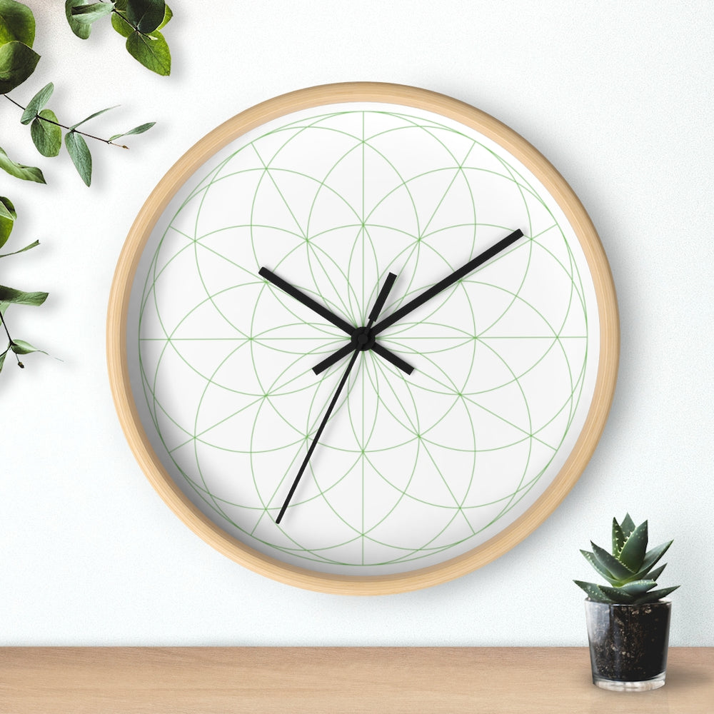 Spacetime Lotus Wall Clock (Classic - 3 Styles)