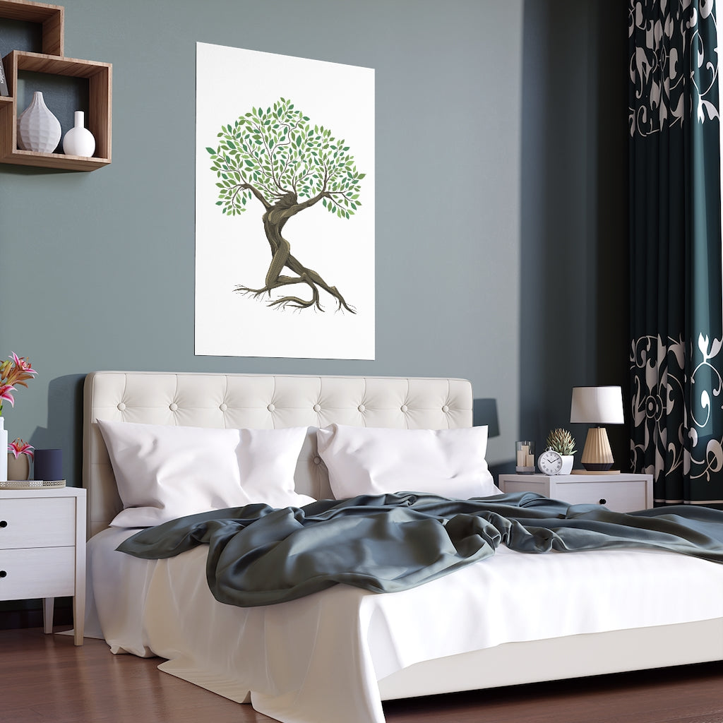 
                  
                    Tree Goddess Silk Poster
                  
                