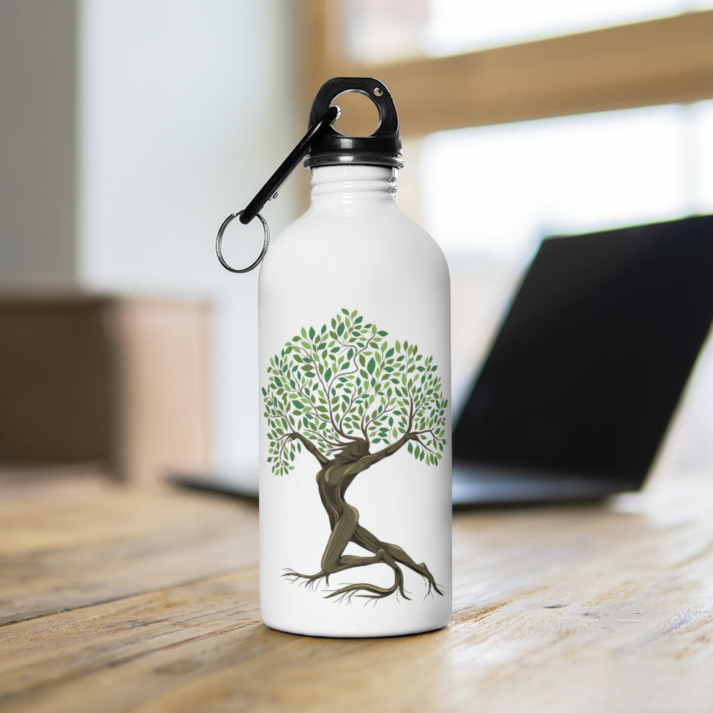 Stainless Steel Water Bottle (Tree Goddess Design)