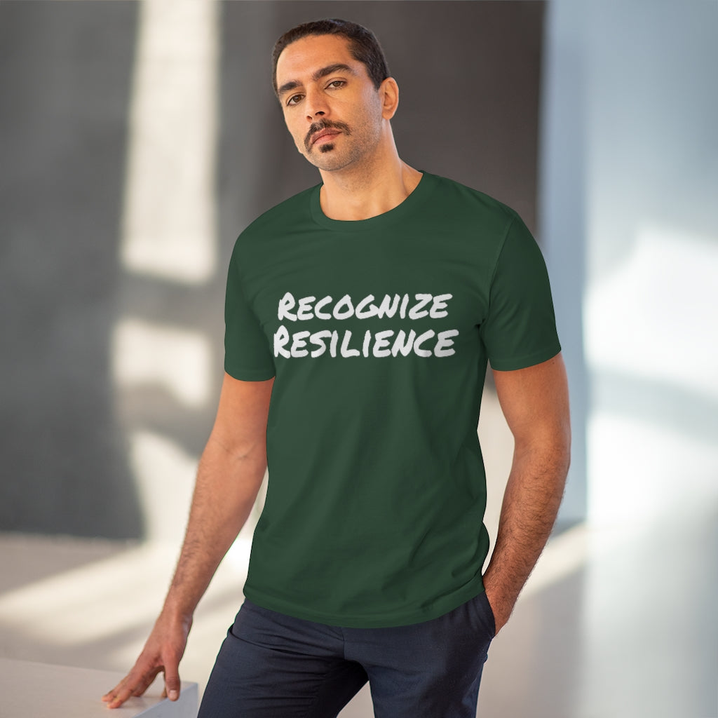 
                  
                    "Recognize Resilience" Organic Co-Creator Virtue T-shirt - Unisex
                  
                