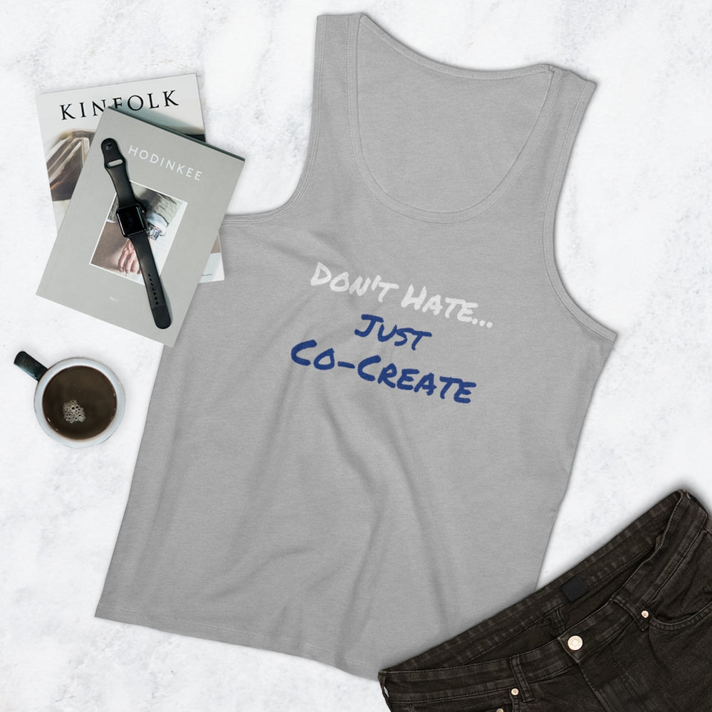 
                  
                    "Just Co-Create" Organic Men's Specter Tank Top
                  
                