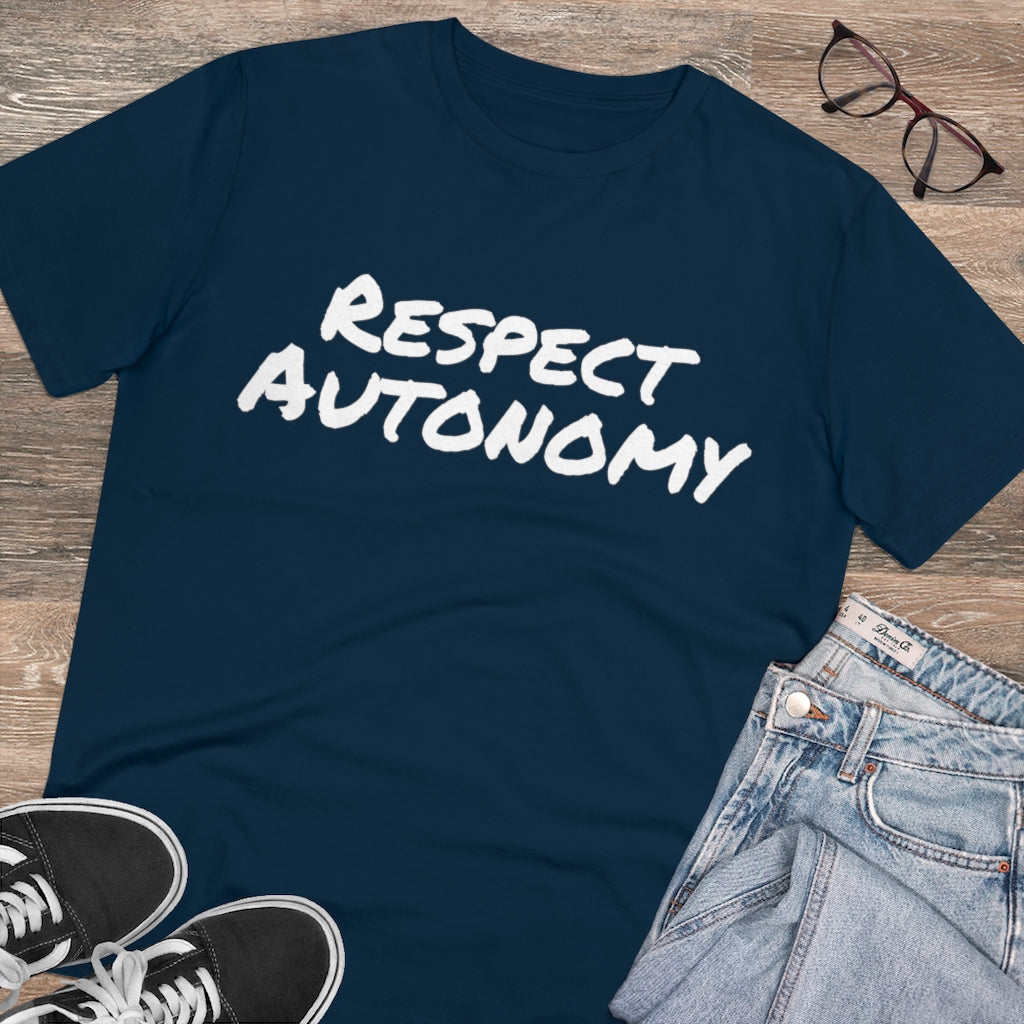 
                  
                    "Respect Autonomy" Organic Co-Creator Virtue T-shirt - Unisex
                  
                