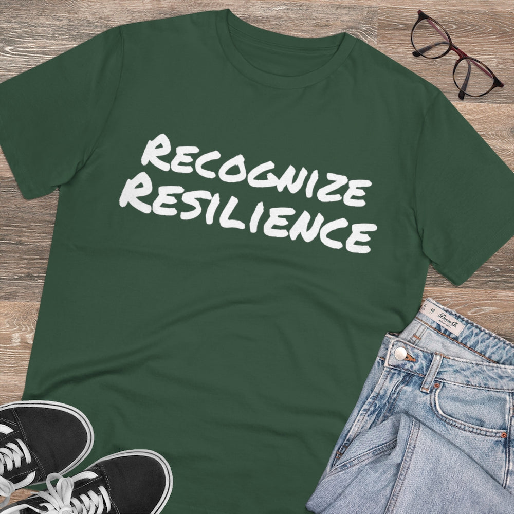 
                  
                    "Recognize Resilience" Organic Co-Creator Virtue T-shirt - Unisex
                  
                