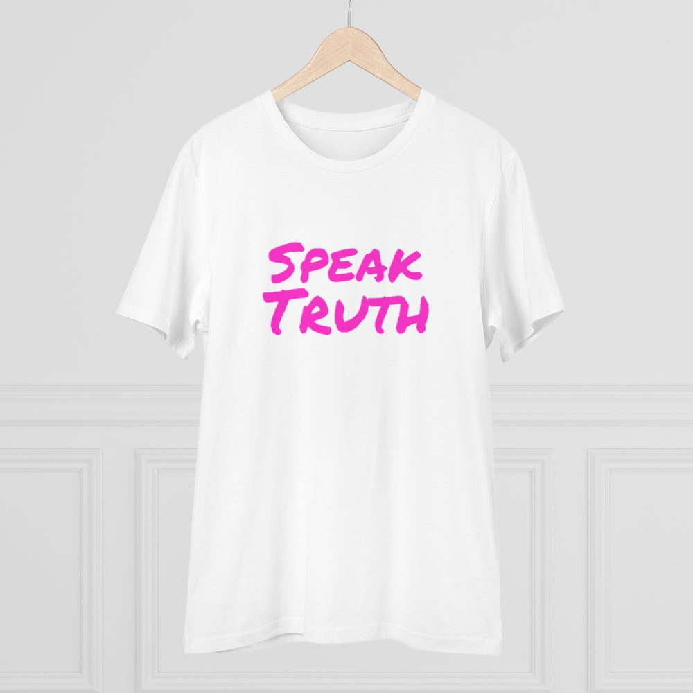 
                  
                    "Speak Truth" Organic Co-Creator Virtue T-shirt - Unisex
                  
                