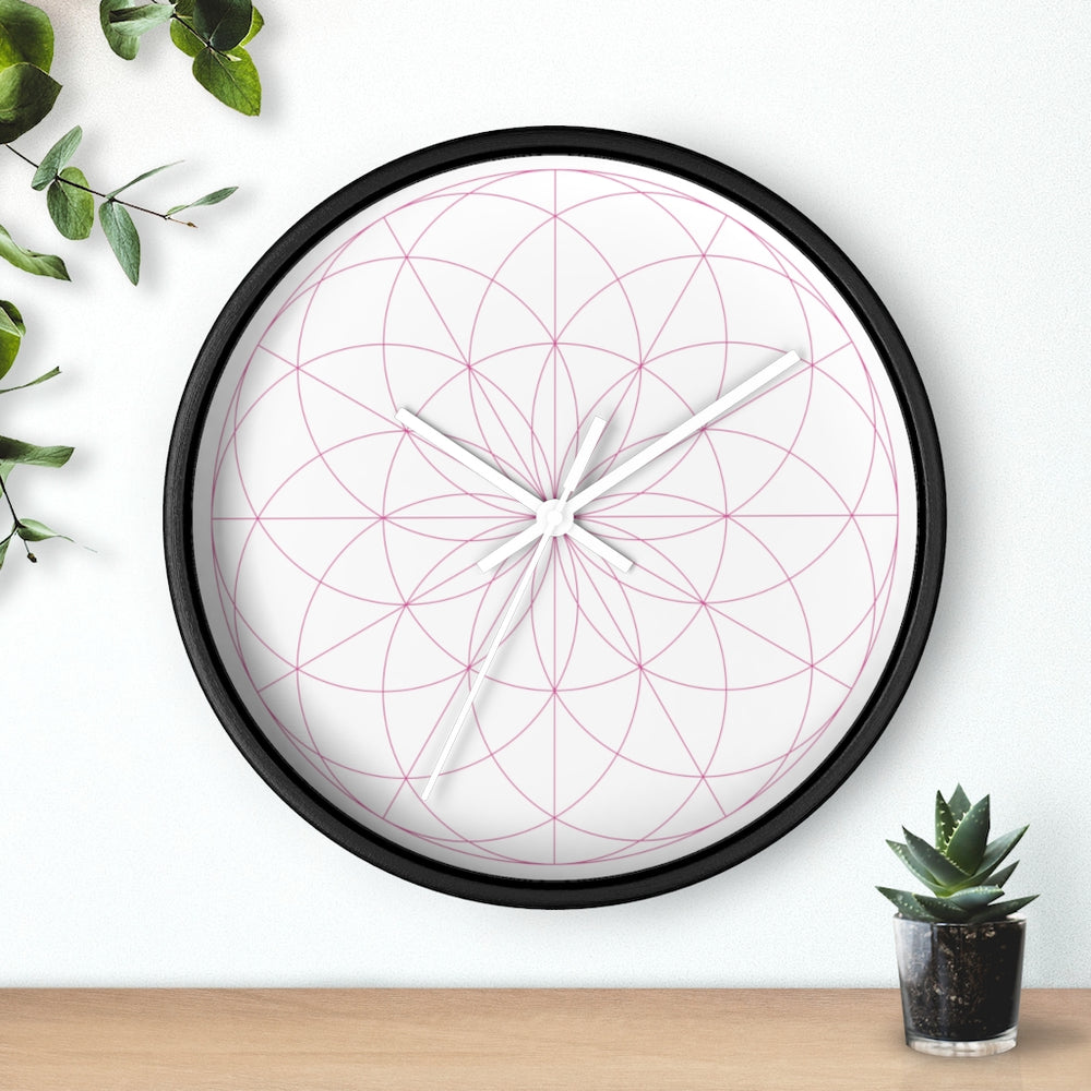 Spacetime Lotus Wall Clock (Classic - 3 Styles)