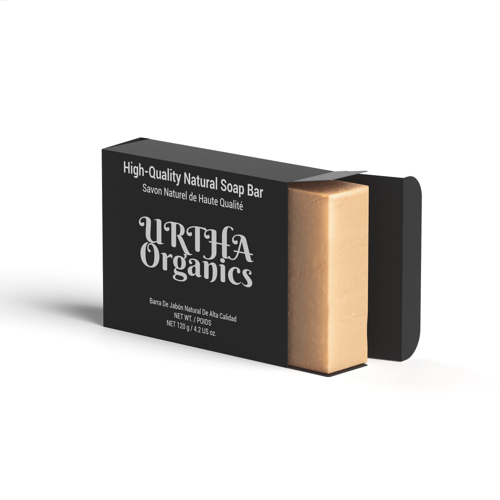 URTHA Organics Shea Butter Soap, 4.2oz Bar